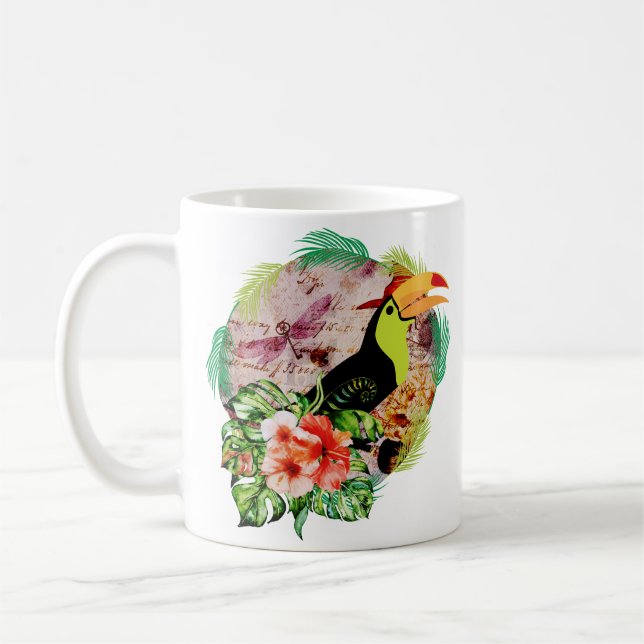Toucan's Magic - Tropical Bird Witchcraft Kaffeetasse (Links)