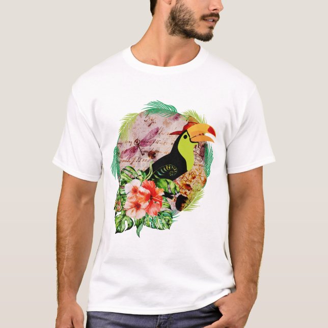 Toucan's Magic - Tropical Bird Witchcraft T-Shirt (Vorderseite)