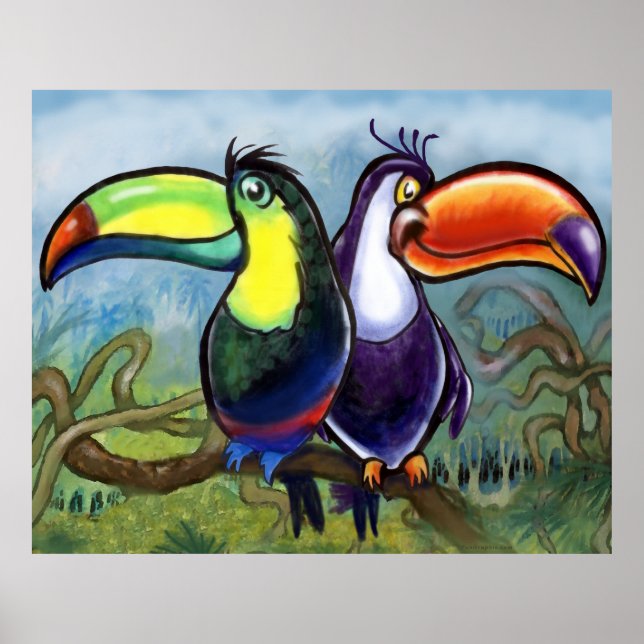 Toucans Poster (Vorne)