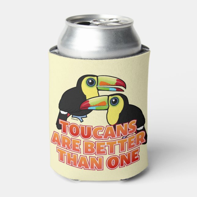 Toucans sind besser als eins dosenkühler (Kanne Vorderseite)