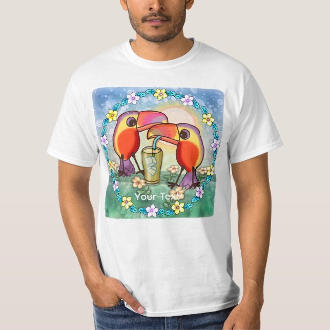 Toucans Tea T-Shirt (Vorderseite)