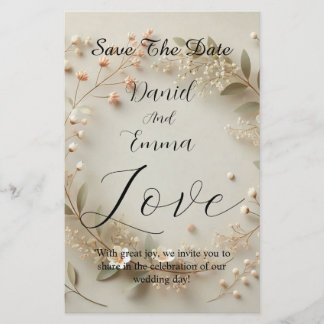 Touch der eleganten Black & Pastellfarben Einladun