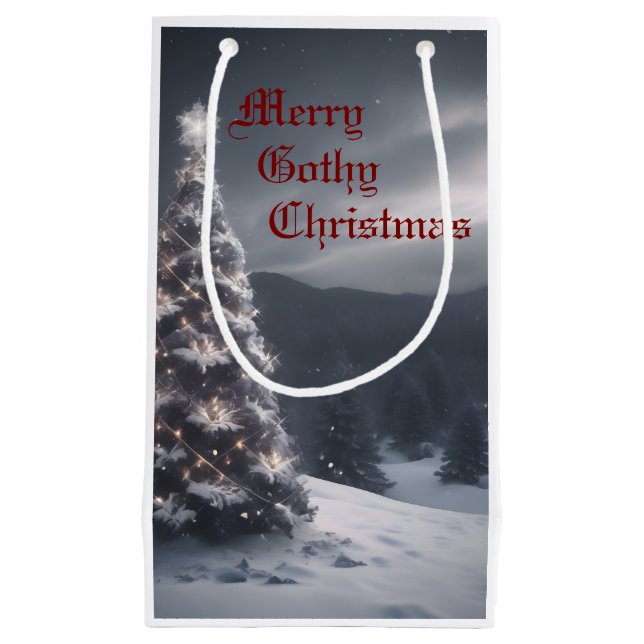 Touch der Goth Holiday Geschenktasche Kleine Geschenktüte (Vorderseite)