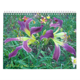 Touch der Sun-Taglilien II Kalender