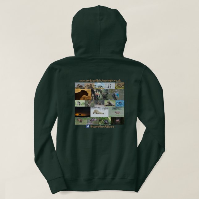 Touch der Wilden Hoodie (Design Rückseite)