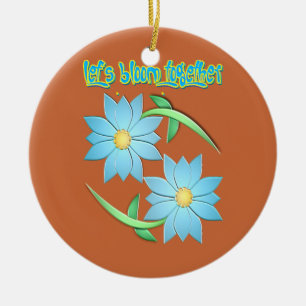 Touch des Frühjahrs Keramik Ornament