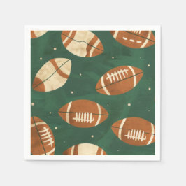 Touch Down Super Bowl Kinderdusche Serviette