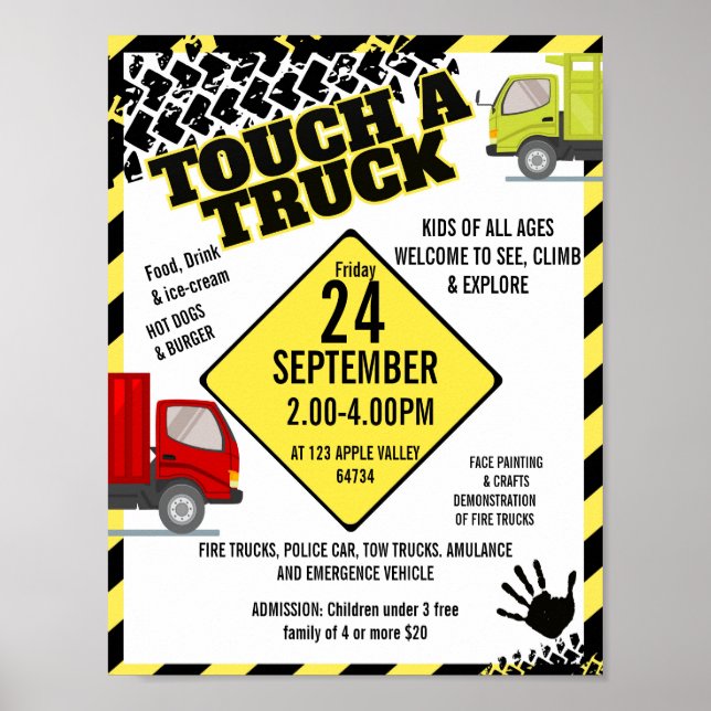 TOUCH Ein TRUCK-Themenereignis Poster (Vorne)
