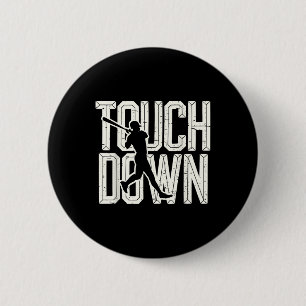 Touch Funny Baseball Spieler Kinder Jungen Frauen Button