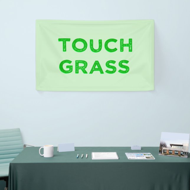 Touch Gras Banner (Messeveranstaltung)