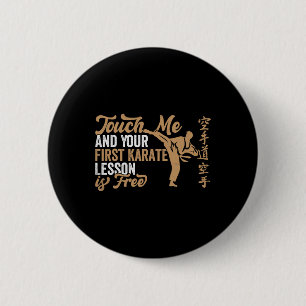 Touch Ich und deine erste Karate-Lektion ist koste Button