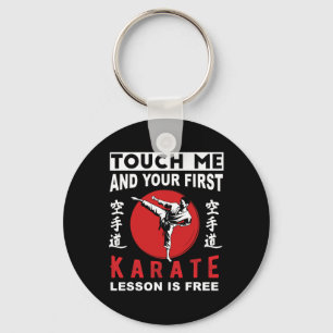Touch Ich und deine erste Karate-Lektion ist koste Schlüsselanhänger