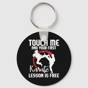 Touch Ich und Ihre erste Karate Lektion ist kosten Schlüsselanhänger