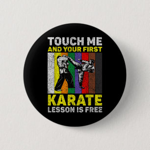 Touch Ich und Ihre Karate Lektion ist kostenlos Ta Button
