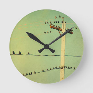 Touch Lomo Runde Wanduhr