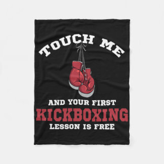 Touch Me And Your First Kickboxing Lessin Is Free  Fleecedecke