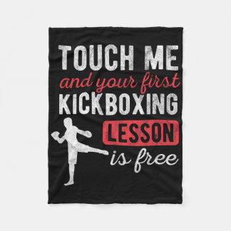Touch Me And Your First Kickboxing Lesson Is Free  Fleecedecke