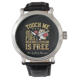 Touch Me und Ihre erste Boxstunde ist kostenlos Armbanduhr