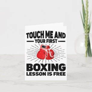 Touch Me und Ihre erste Boxstunde ist kostenlos Bo Karte