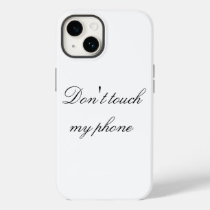 Touch mein Telefon nicht Case-Mate iPhone 14 Hülle