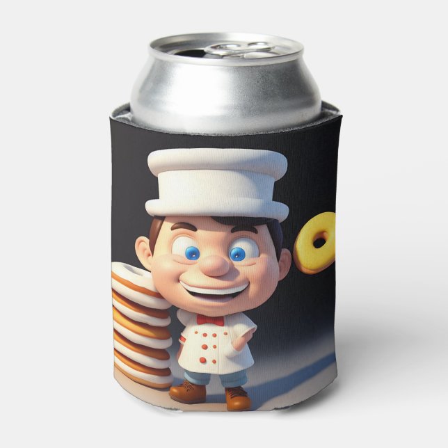 Touch meine Donuts nicht, kann abkühlen Dosenkühler (Kanne Vorderseite)