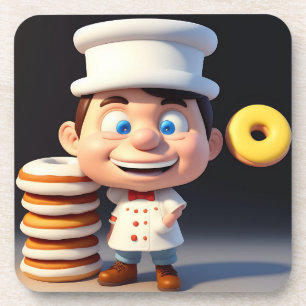Touch meine Donuts, Untersetzer Set