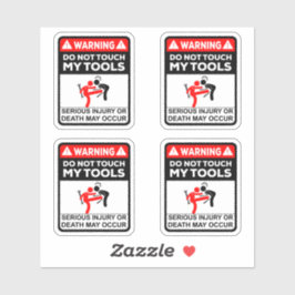 Touch meiner Tools nicht Aufkleber