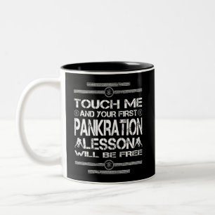 Touch mir Ihre erste Bezahlung Lektion wird kosten Zweifarbige Tasse