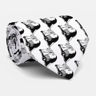 Touch Nostalgie - Retro-Rocketship Krawatte