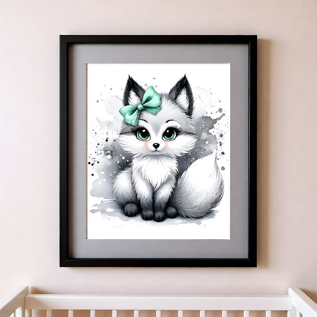 Touch of Color Kinderzimmer Waldtiere Fuchs Poster (Von Creator hochgeladen)