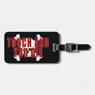 Touch u. Sie die Gepäckanhänger
