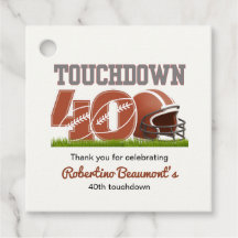 Touchdown 40 Funny Football 40. Geburtstag