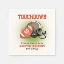 Touchdown 50 Vintag Football 50. Geburtstag