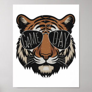 Touchdown American Football Spieltag Thanksgiving Poster