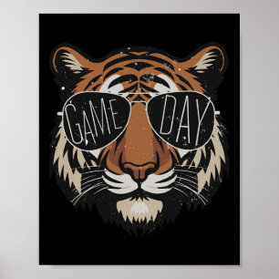 Touchdown American Football Spieltag Thanksgiving Poster