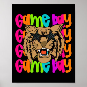 Touchdown American Football Spieltag Thanksgiving  Poster