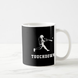 Touchdown Baseball Humor Lustiger Touchdown Baseba Kaffeetasse