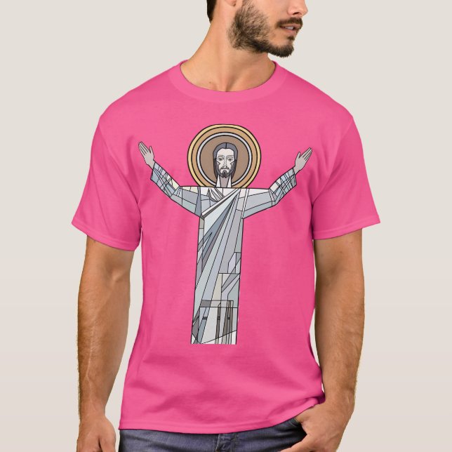 Touchdown Jesus T-Shirt (Vorderseite)