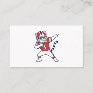 Touchdown-Katze Visitenkarte