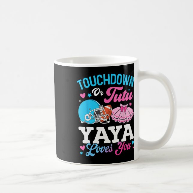 Touchdown oder Tutu Yaya liebt dich Geschlecht Ent Kaffeetasse (Rechts)