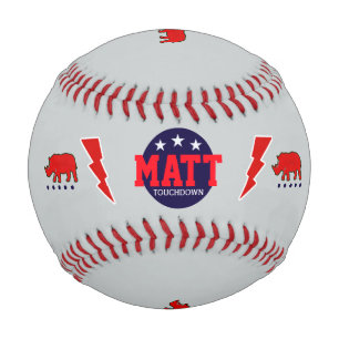 Touchdown-personalisiert Baseball