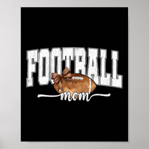 Touchdown-Saison American Football Mom Game Day Al Poster