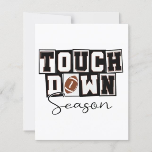 🏈 Touchdown Season Graphic T-Shirt (Vorderseite)