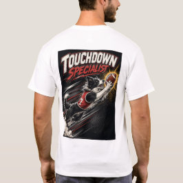 Touchdown-Spezialist Border Collie Football T-Shirt