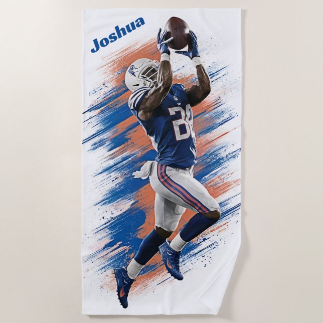 Touchdown-Triumph Strandtuch (Vorderseite)