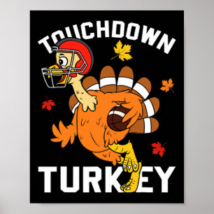 Touchdown Türkei Herbst Y'all Erntedank US Poster