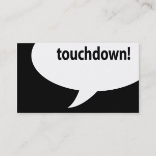 Touchdown! Visitenkarte
