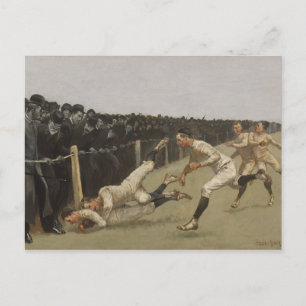 Touchdown, Yale vs Princeton, Erntedank Day, Feiertagspostkarte