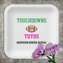 Touchdowns oder Tutus Gender Reveal