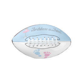 Touchdowns oder Tutus Gender Reveal Party Football
